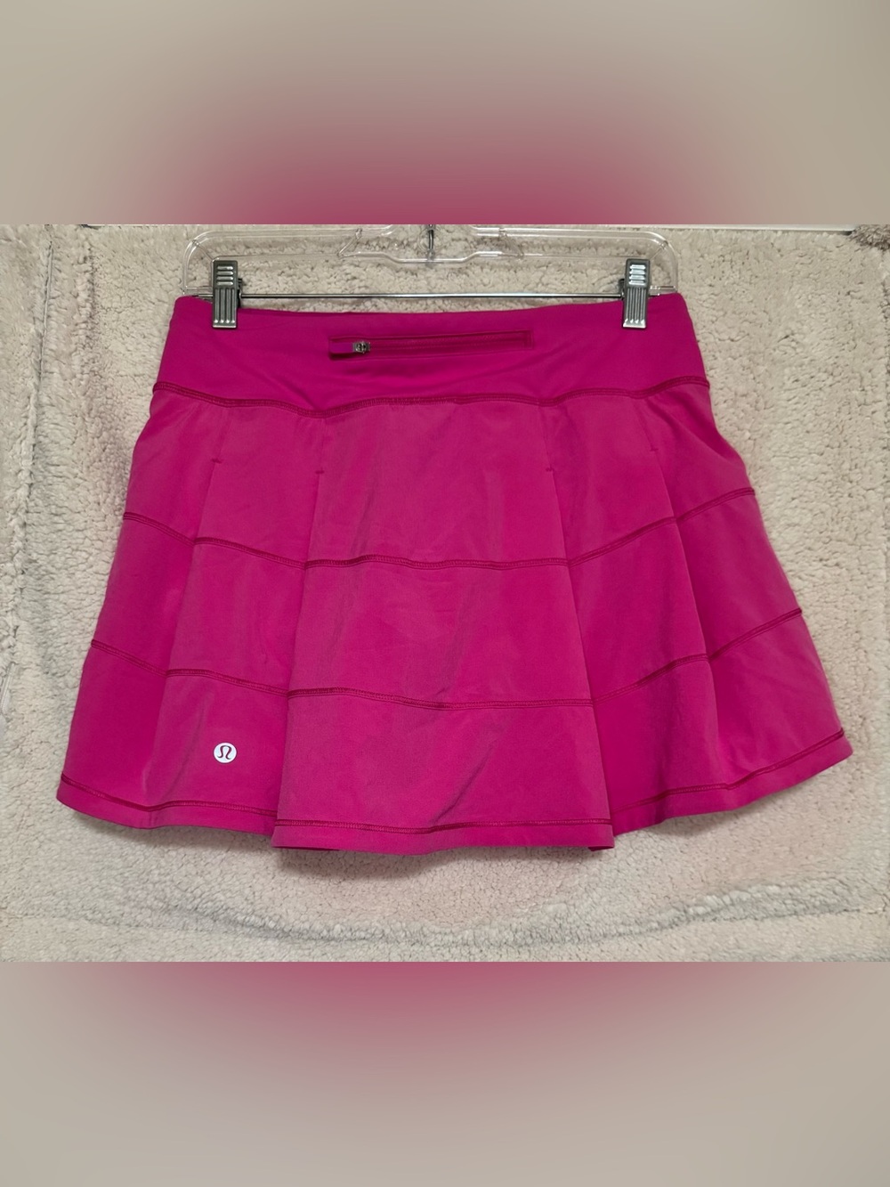 Lululemon Pace Rival Skirt (Tall) *4-way Stretch 15" Pink Highlight Size 6 - Picture 4 of 16